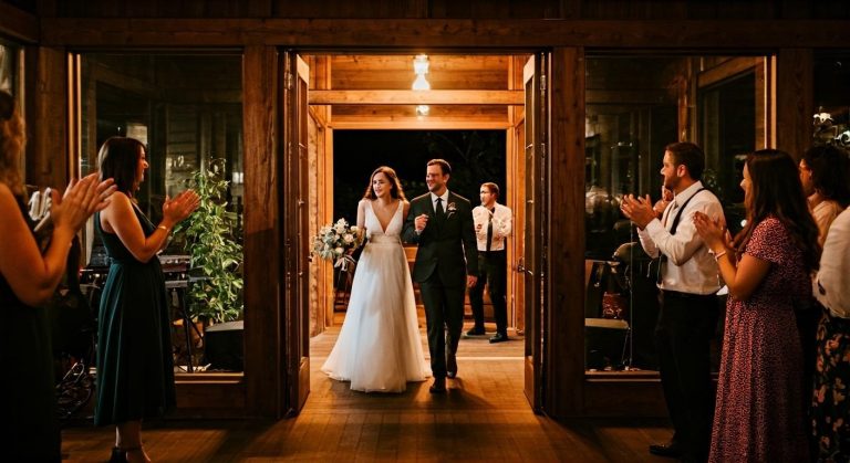 playlist mariage: l'entrée des mariés qui éblouit la salle