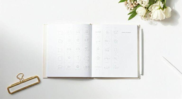 tableau mois par mois des noces : guide pratique utile